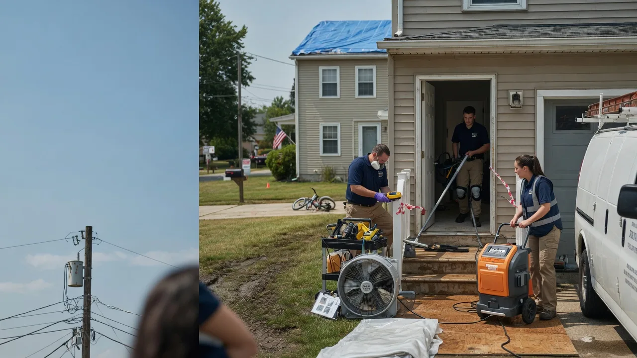 Water Damage Repair in Sandstone, WV near me